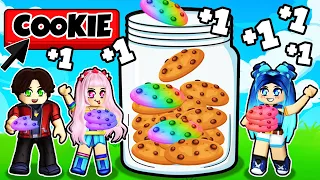 Playing EXTREME Roblox Cookie Clicker!