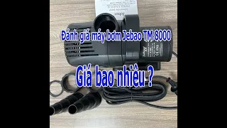 Đánh bại mọi thử thách với Máy bơm hồ cá koi Jebao TM 8000