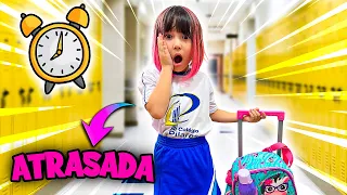 ROTINA ESCOLAR NO PRIMEIRO DIA DE AULA!! VOLTA AS AULAS 2023!! | YU e FAMÍLIA