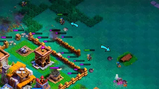 "ФАНОВЫЕ" АТАКИ В ДЕРЕВНЕ СТРОИТЕЛЯ! ► Clash of Clans ДС #7