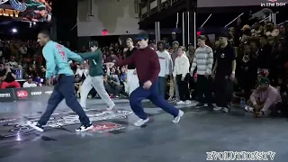 RED BULL BC ONE ALLSTARS VS THE RUGGEDS(BATTLE FINAL) FREESTYLE SESSION ANIVERSARY 25 YEARS