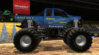 MTD Freestyle With Big Foot! (Monster Truck Destruction)