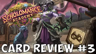 New Broken Druid Combo?! - Card Review #3! | Wild Hearthstone | Scholomance Academy