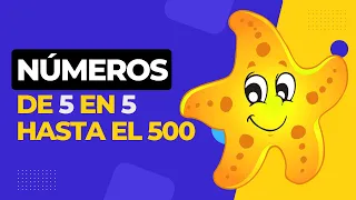 😂Números de 5 en 5 al 500✅ Counting by 5's | Count by 5's to 500 [NUEVO]