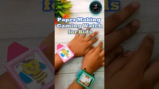 Origami Paper Gaming Watch for Kids: Easy DIY Craft Tutorial | Imagination Islands #shorts #viral