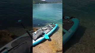 SUP tour across the Attersee lake in Austria 🏄‍♂️❤️‍🩹#shorts