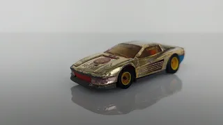 Hot Wheels Ferrari Testarossa Chrome 1988 Production