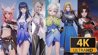 Honor of Kings Female Characters and Costumes/Skins S26