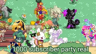 1000 Subscriber Party