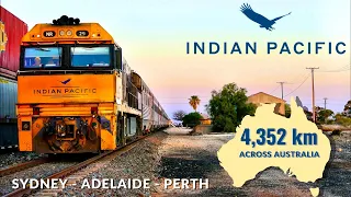 The INDIAN PACIFIC: Australia's Greatest Train - Sydney to Perth | Full Trip Video