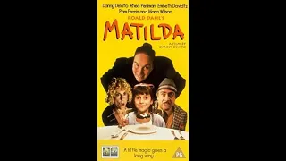 Opening to Matilda UK VHS (1997)