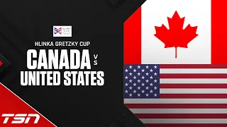 Canada vs. USA Full Highlights -- Hlinka-Gretzky Cup Semifinal, 2023