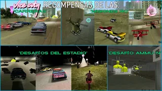 GTA Vice City - Recompensas de las Carreras, Misiones RC, Desafíos del Estadio y el Ammu-Nation