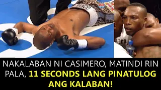 NAKALABAN NI CASIMERO MATINDI RIN PALA,  11 SECONDS LANG PINATULOG ANG KALABAN!