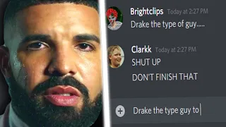 TROLLING A DRAKE FAN WITH DRAKE MEMES! (Drake the type of guy...)