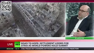 Elia Atiyeh: How to rebuild Syria (Russia Today, October 26, 2018)