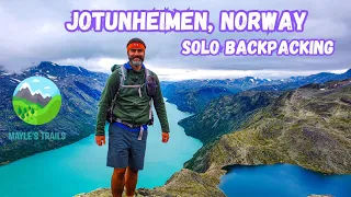 Jotunheimen, Norway | Besseggen Ridge | Solo Backpacking | 4K