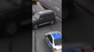 #shorts POLICE CHASE WITH A G-WAGEN