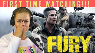 😭 Fury2014 | FIRST TIME WATCHING | Movie Reaction | Brad Pitt is incredible!!!