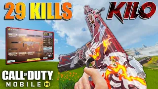 I Dropped 29 Kills With This KILO Gunsmith!🤯| Best KILO Loadout in COD MOBILE BR