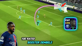 100 Rated Booster UCL Dembele is Special 😮 | Ousman Dembele | eFootball 24