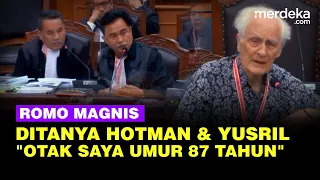 Romo Magnis Ditanya Hotman, Yusril & Hakim: Otak Saya 87 Tahun Belum Tentu Ingat Semua