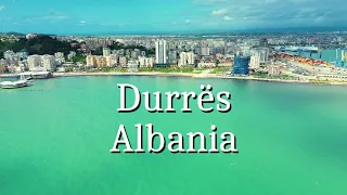 Albania - Durres 2024 Drone fotage