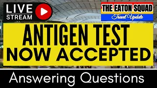 🔴TRAVEL UPDATE: JUST IN! ANTIGEN TEST RESULT IS NOW ACCEPTED AS TESTING ENTRY INTO THE PHILIPPINES