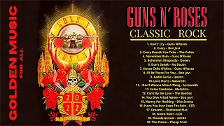 Classics Rock Hits | GUNS N'ROSES, BON JOVI, THE POLICE, METALLICA, AEROSMITH, THE BEATLES,  CCR