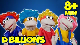 Сhicky, Cha-Cha, Lya-Lya, Boom-Boom con Marionetas! + Más D Billions Canciones Infantiles