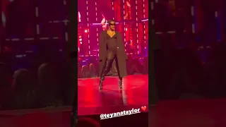 💋 Cute? Yall know it's over when Teyana step on the stage! 🎥 TT Teyana Taylor #teyanataylor #usher