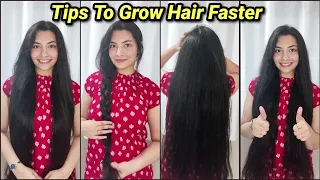 TIPS ✨ To Grow Hair Faster in Healthy Way | #shorts #hairtips #hairgrowthtips #youtubeshort