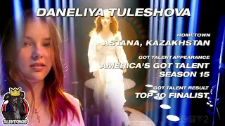 Daneliya Tuleshova Full Performance & Story Semi Final Week 6 America's Got Talent All Stars 2023