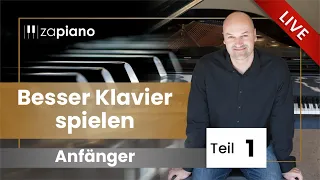 Unabhängigkeit der Hände am Klavier | Klavier Anfänger I Besser Klavier spielen