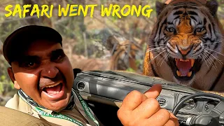 Jungle Safari Went Wrong Near TIGER | Ranthambore Guide Got Aggressive With Tourist