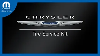 Tire Service Kit | How To | 2022 Chrysler Pacifica Hybrid