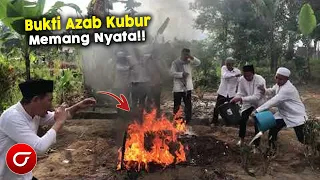 ASTAGHFIRULLAH! Pelayat Sampai Gemetar Melihat Kuburan Meledak & Terbakar! Kuasa Allah