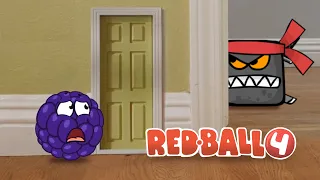 Red Ball 4 Animation | Red Ball In Real Life With Car Crushing Ep 8