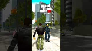 EVOLUTION of AIMING AT POLICE LOGIC in GTA GAMES!🚨🚔 #gta #gaming #shorts