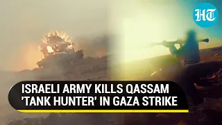 Hamas' Qassam Brigades Release Dramatic Body Cam Video Of Attacks On Israeli Tanks | Gaza War