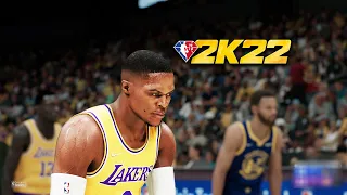 NBA 2K22 [PS5] Gameplay - Los Angeles Lakers vs Warriors  | PA Announcers! [4K60FPS]