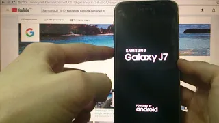 Samsung J7 2017 Hard reset Удаление пароля андроид 8