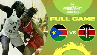 South Sudan v Kenya | Full Basketball Game | FIBA Women's AfroBasket 2023 - Qualifiers
