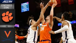 Clemson vs. Virginia Condensed Game | 2021-22 ACC Men’s Basketball