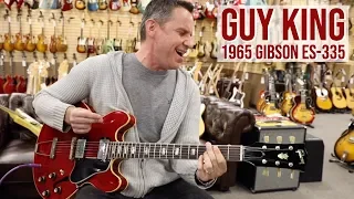 Guy King with a 1965 Gibson ES-335 singing "Hey Now" at Norman's Rare Guitars