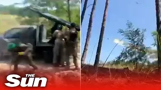 Ukrainians race to move artillery in 90 seconds after they fire at Russian positions