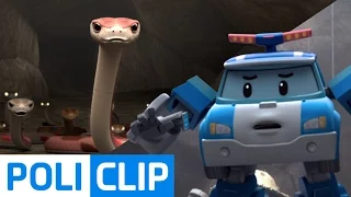 Whoops. a snake! (Korean) | Robocar Poli Clips