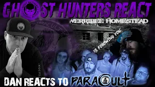 GHOST HUNTERS REACT - DAN REACTS TO PARACULT VIDEO. #react #reaction #paranormal #haunted
