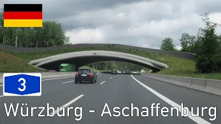 Germany: A3 Würzburg - Aschaffenburg