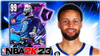 *FREE* END GAME STEPH CURRY GAMEPLAY!! AN INCREDIBLE FREE REWARD IN NBA 2K23 MyTEAM!!